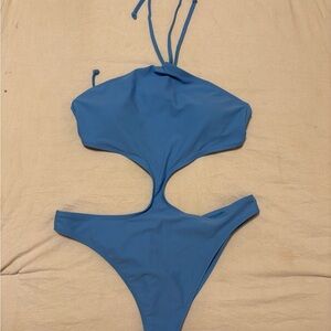 Fabletics Blue Women Swim One Piece